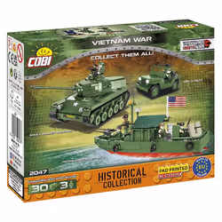 COBI Vietnam War, Elements de jeu de construction, 3 an(s), Plastique, 30 pièce(s)