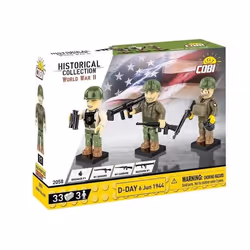 JEU DE CONSTRUCTION - COBI 2058 - D-DAY 6 JUN 1944 - VERT