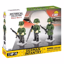 COBI 2060 - GERMAN INFANTRY - JEU DE CONSTRUCTION - VERT
