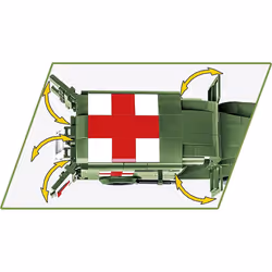COBI Dodge WC-54 Ambulance - Vue supplémentaire 4