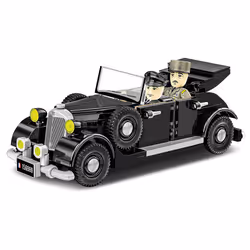 COBI De Gaulle's Horch830BL, Elements de jeu de construction, 3 an(s), Plastique, 244 pièce(s)