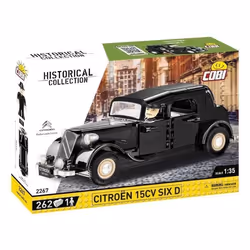 Maquette - COBI - 2267 - CITROEN 15CV SIX D - Plastique - Intérieur - Adulte