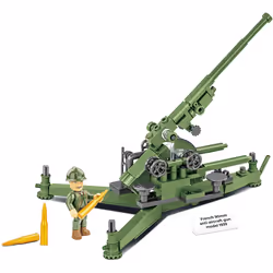 COBI Canon de 90 mm Modèle 1939, Elements de jeu de construction, 7 an(s), 217 pièce(s)