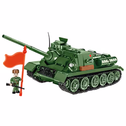 COBI SU-100, Jeu de construction, 3 an(s), Plastique, 655 pièce(s)