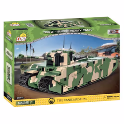 COBI British TOG II SHT Tank, Jeu de construction, 8 an(s), 1225 pièce(s)