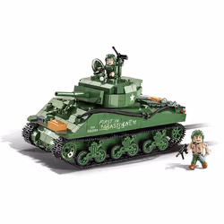 COBI Sherman M4A3E2 Jumbo, Jeu de construction, 3 an(s), Plastique, 720 pièce(s)