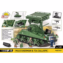 COBI M4A3 Sherman & T34 Calliope - Executive Editon
