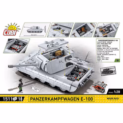 COBI Panzerkampfwagen E-100 - Vue supplémentaire 4