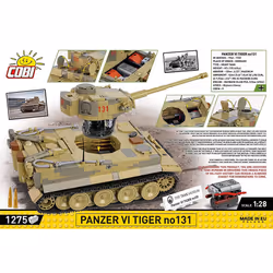 COBI Panzer VI Tiger no131 - Vue supplémentaire 4