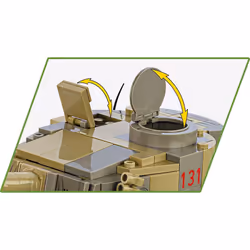 COBI Panzer VI Tiger no131 - Vue supplémentaire 8