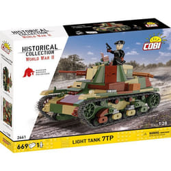 COBI 2661 - LIGHT TANK 7TP - JEU DE CONSTRUCTION - VEHICULE TERRESTRE - MULTICOLORE