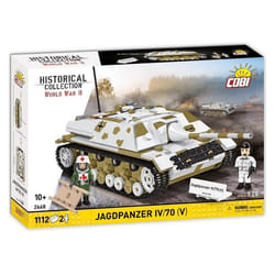 COBI 2668 - JAGDPANZER IV/70 (V) - KAKI ET BLANC - JEU DE CONSTRUCTION