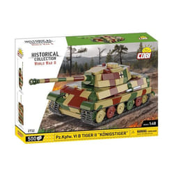 Jeu de construction - COBI - PZ.KPFW. VI B TIGER II - 500 pièces - Multicolore - 1:48
