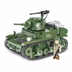 COBI M3A1 Stuart, Jeu de construction, 3 an(s), Plastique, 490 pièce(s)