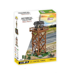 Jeu de construction - COBI - U.S. Control Tower - Marron - 664 pièces - 2 figurines
