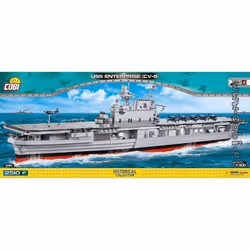Jeux de construction - COBI - Porte-Avions USS Enterprise (CV-6) - 2510 pièces - Ech 1/300