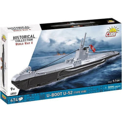 COBI 4852 - U-BOOT U-52 (TYPE VIIB) - JEU DE CONSTRUCTION - GRIS - BATEAU