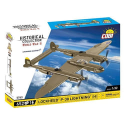 COBI 5763 - LOCKHEED P-38 LIGHTNING (H) - JEU DE CONSTRUCTION - MARRON