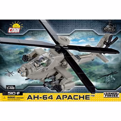 COBI AH-64 Apache, Jeu de construction, 7 an(s), Plastique, 510 pièce(s)