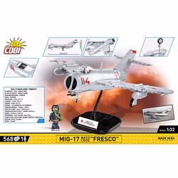 COBI MiG-17 NATO Code "Fresco" - Vue supplémentaire 8