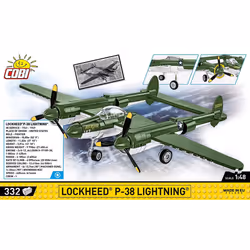 COBI Lockheed P-38 Lightning - Vue supplémentaire 4