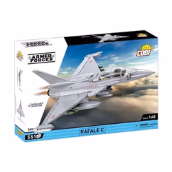 Jeu de construction - COBI - Rafale C - 551 pièces - Gris - Échelle 1:48