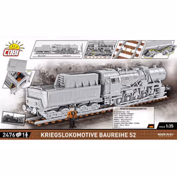 COBI Kriegslokomotive Baureihe 52 - Vue supplémentaire 4