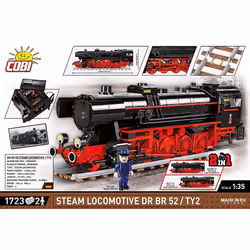 COBI DR BR 52/TY2 Steam Locomotive - Vue supplémentaire 4