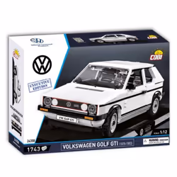 Jeu de construction - COBI - Volkswagen Golf GTI (1976-1983) - Édition Executive - 1743 pièces - Blanc