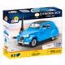 Jeux de construction - Citroen 2CV Type AZ Bleu - 82 pièces 1962 1/35 Cobi