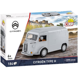 Jeu de construction - COBI - CITROËN TYPE H - Blanc - 306 g - Réplique miniature