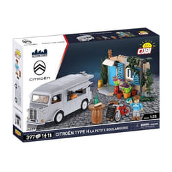 COBI 24633 - CITROEN TYPE H LA PETITE BOULANGERIE - JEU DE CONSTRUCTION - GRIS
