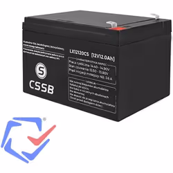 Batterie en gel CSSB 12V 12Ah voiture vehicule