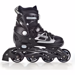 Roller Spirit noir taille ajustable - RAVEN - Roller - Mixte - Polycarbonate mousse triple couche PU