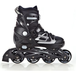 Roller Spirit noir taille ajustable - RAVEN - Roller - Mixte - Polycarbonate mousse triple couche PU