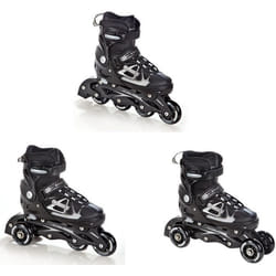 Roller Spirit noir taille ajustable - RAVEN - Roller - Mixte - Polycarbonate mousse PU