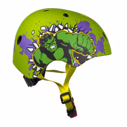 Casque vélo avec molette réglage enfant Disney V3 Hulk 54-58