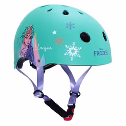 Casque vélo avec molette réglage enfant Disney V3 Frozen 54-58