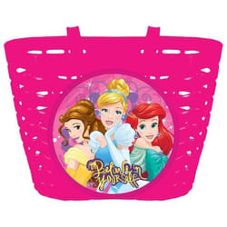 Corbeille pour vélo/trottinette Disney - Princesse - Système dattache facile - Rose