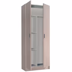 Cette armoire multi-usages à 2 portes vous offre une grande capacité de rangement pour tous vos produits de nettoyage. Elle s ...