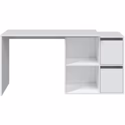 Ce bureau d’angle sera parfait pour vous constituer un espace de travail au sein d’une pièce à vivre, dans une entrée ou même ...