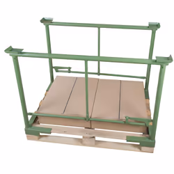 Ridelle de gerbage, largeur ridelles 1200 mm, 1 paire, hauteur utile 1200 mm. Produit livré = démonté. Hauteur utile = 1200 m ...