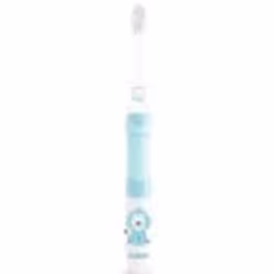 Cette brosse à dents électrique NENO Fratelli Blue brosse les dents de l’enfant rapidement, efficacement et en douceur.