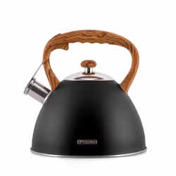 Promis TMC12, 3 L, Noir, Acier inoxydable, Bois, Acier, A charnière, Couvercle amovible