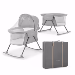 Kinderkraft LOVI, Garçon/Fille, Pliable, Gris
