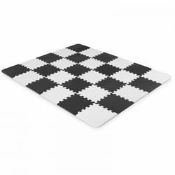 Kinderkraft Luno mousse Noir, Blanc Tapis de jeux pour bébé