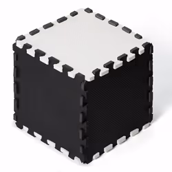Kinderkraft Luno mousse Noir, Blanc Tapis de jeux pour bébé - Vue supplémentaire 5