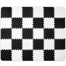 Kinderkraft Luno mousse Noir, Blanc Tapis de jeux pour bébé - Vue supplémentaire 6