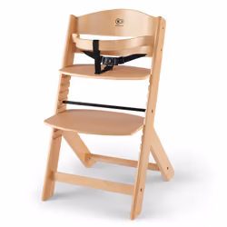 Kinderkraft ENOCK Chaise haute convertible Siège rigide Bois