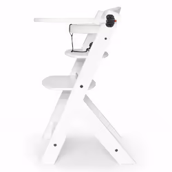 Kinderkraft KKKENOCWHT0000 chaise haute Chaise haute Booster Siège rigide Blanc - Vue supplémentaire 4